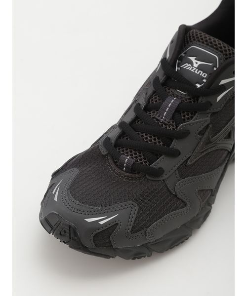 MIZUNO(ミズノ )の「【emmi|MIZUNO】WAVE RIDER 10(スニーカー・レディース・ブラック・23/23.5/24/24.5/25/25.5/26/26.5/27/27.5)」の4枚目の写真