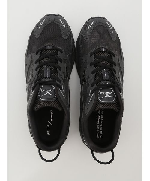 MIZUNO(ミズノ )の「【emmi|MIZUNO】WAVE RIDER 10(スニーカー・レディース・ブラック・23/23.5/24/24.5/25/25.5/26/26.5/27/27.5)」の6枚目の写真