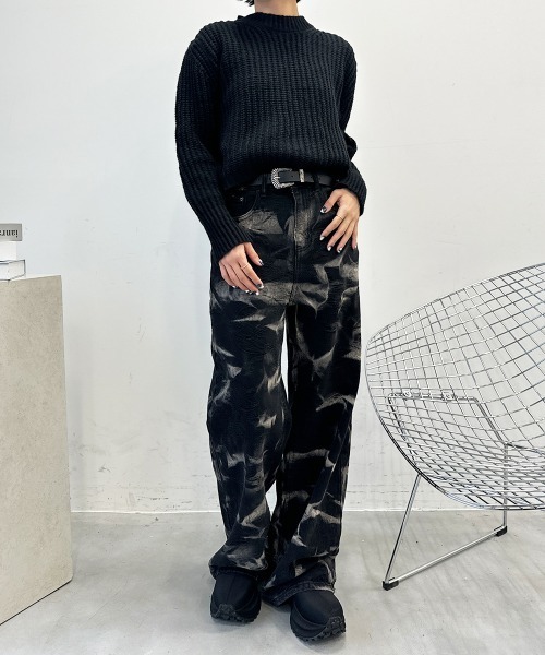 SEN TOKYO（セントーキョー）の「ローゲージクルーネックニット（ニット/セーター・レディース・ブラウン/ホワイト/ブラック/ピンク・FREE）」の19枚目の写真