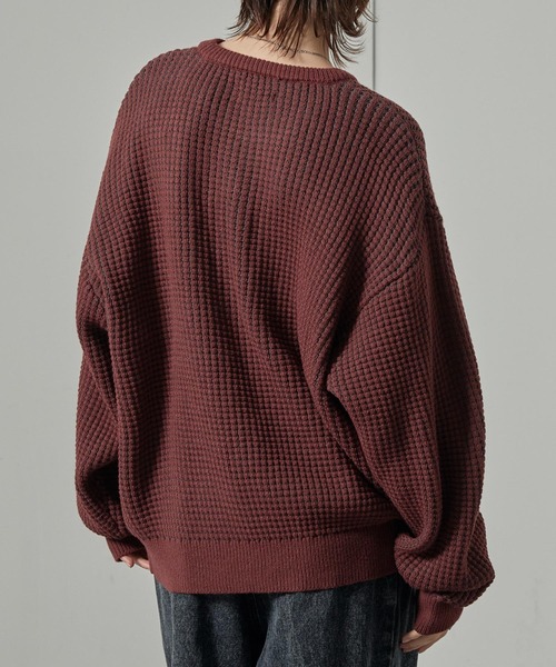 セール】【Alfred Alex】ワンポイントロゴ刺繍オーバーサイズ