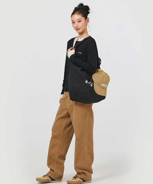 EMIS(イミス)の「NYLON SHOULDER BAG(ショルダーバッグ・レディース・ライトブルー/ブラック・FREE)」の4枚目の写真