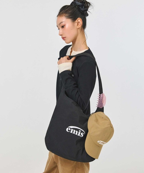 EMIS(イミス)の「NYLON SHOULDER BAG(ショルダーバッグ・レディース・ライトブルー/ブラック・FREE)」の6枚目の写真