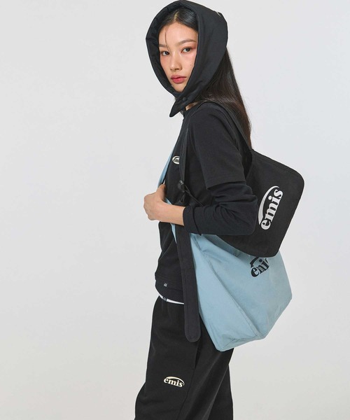EMIS(イミス)の「NYLON SHOULDER BAG(ショルダーバッグ・レディース・ライトブルー/ブラック・FREE)」の14枚目の写真