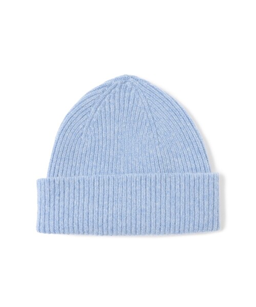 fennica（フェニカ）の「ROBERT MACKIE / Clyde ニット キャップ（ハット・レディース・サックスブルー/イエロー・ONE SIZE）」の5枚目の写真