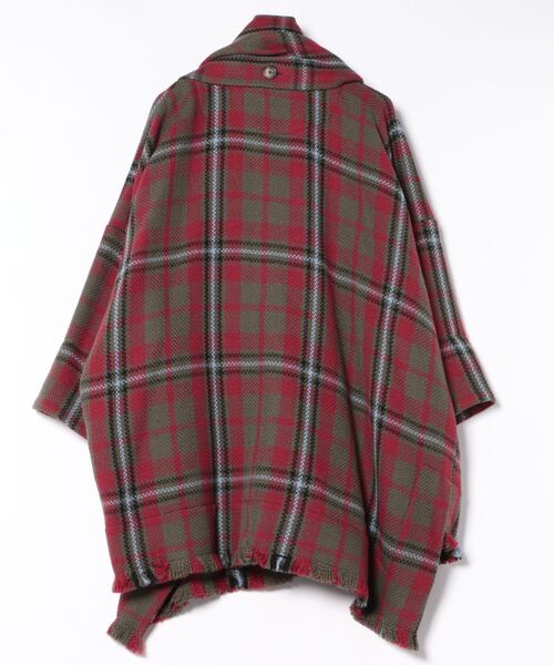 ﾛｰﾋﾞﾝｸﾞﾁｪｯｸﾌﾘﾝｼﾞﾏﾌﾗｰ付きｺｰﾄ（その他アウター）｜Vivienne Westwood