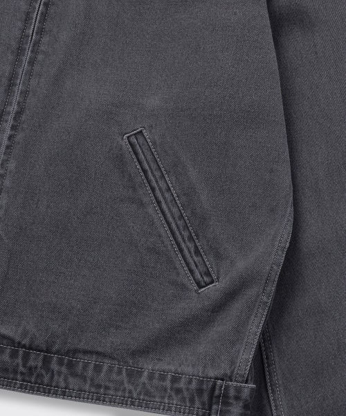 MUSINSA STANDARD（ムシンサスタンダード）の「デニムワークジャケット[グレー]（デニムジャケット・メンズ・その他・MEDIUM/LARGE/X-LARGE/XX-LARGE）」の5枚目の写真