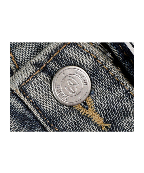 GUBIN（グビン）の「ダブルニクラックウォッシングデニムパンツ（デニムパンツ・レディース・その他・LARGE/SMALL/MEDIUM）」の5枚目の写真