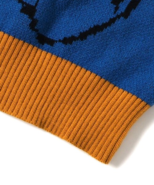 セサミストリート 2色2柄ジャガードセーター（ニット/セーター