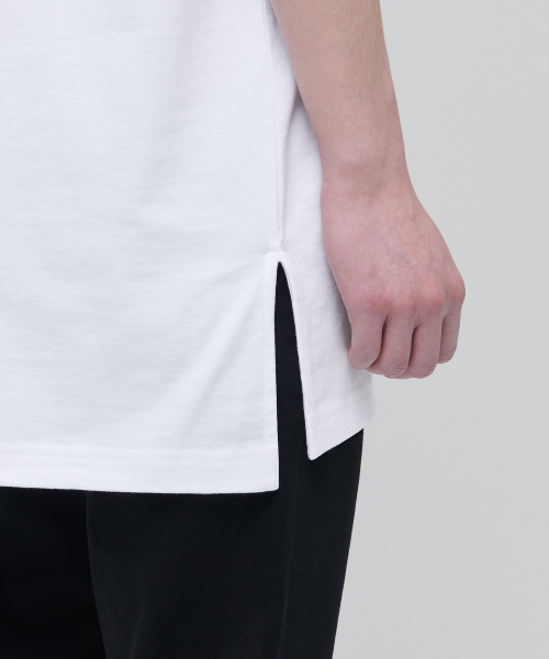 MUSINSA STANDARD（ムシンサスタンダード）の「レイヤードクルーネックTシャツ_ロング丈 [ホワイト]（Tシャツ/カットソー・メンズ・その他・SMALL/MEDIUM/LARGE/X-LARGE/X-SMALL/XX-LARGE）」の22枚目の写真