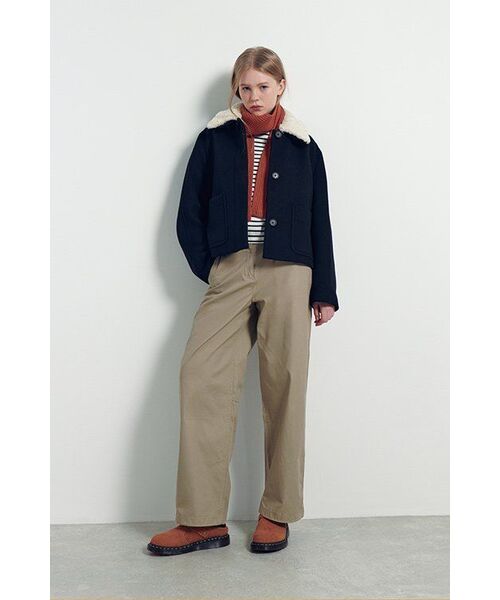 MUSINSA STANDARD WOMAN（ムシンサスタンダードウーマン）の「ウィメンズワイドカーペンターパンツ[ベージュ]（その他パンツ・レディース・その他・30/24/25/26/27/28/29）」の14枚目の写真