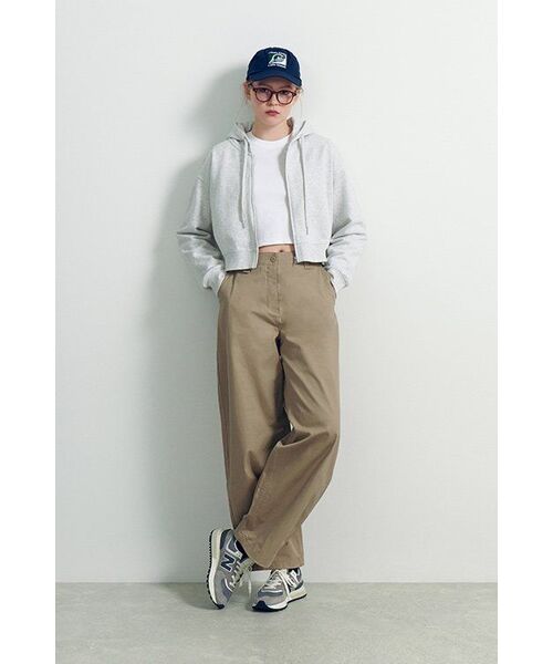 MUSINSA STANDARD WOMAN（ムシンサスタンダードウーマン）の「ウィメンズワイドカーペンターパンツ[ベージュ]（その他パンツ・レディース・その他・30/24/25/26/27/28/29）」の15枚目の写真