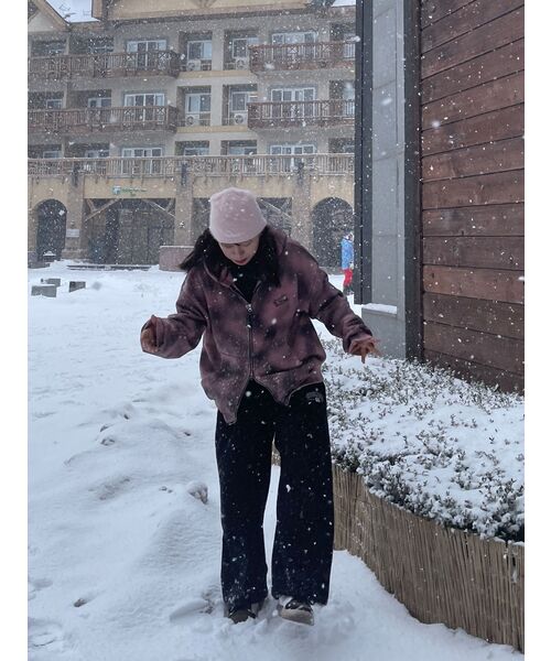 NOMANUAL(NOMANUAL)の「NM HAIRY BEANIE - LIGHT PINK(ニットキャップ/ビーニー・レディース・その他・FREE)」の12枚目の写真