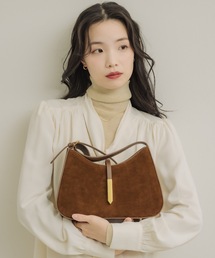 muku（ムク）の「ラウンドスエードハンドバッグ（ハンドバッグ）」