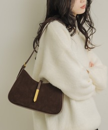 NEUNA | ラウンドスエードハンドバッグ(ハンドバッグ)