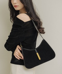 muku（ムク）の「ラウンドスエードハンドバッグ（ハンドバッグ）」