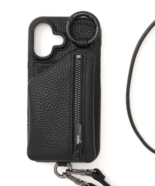 ajew/エジュー/別注【ひも付き】iPhone16/16Pro/17/17Pro