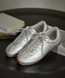 ROPE' PICNIC（ロペピクニック）の「シルバー＆スエードライクフラットスニーカー（スニーカー）」