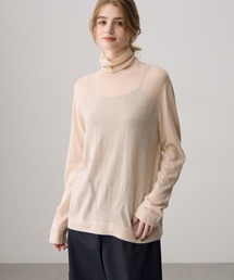 ATS（エーティーエス）の「カラータートルネックニット（ニット/セーター）」