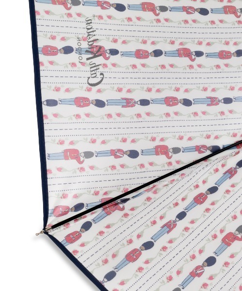 Cath Kidston（キャスキッドソン）の「TPU長傘 Guards Bud Stripe（長傘・レディース・ネイビー・FREE）」の9枚目の写真
