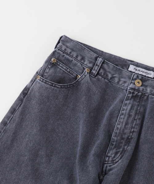 PARANOID(パラノイド)の「PARANOID / パラノイド OVERDYE STRAIGHT DENIM(デニムパンツ・メンズ・ネイビー/レッド・LARGE/SMALL/MEDIUM)」の4枚目の写真