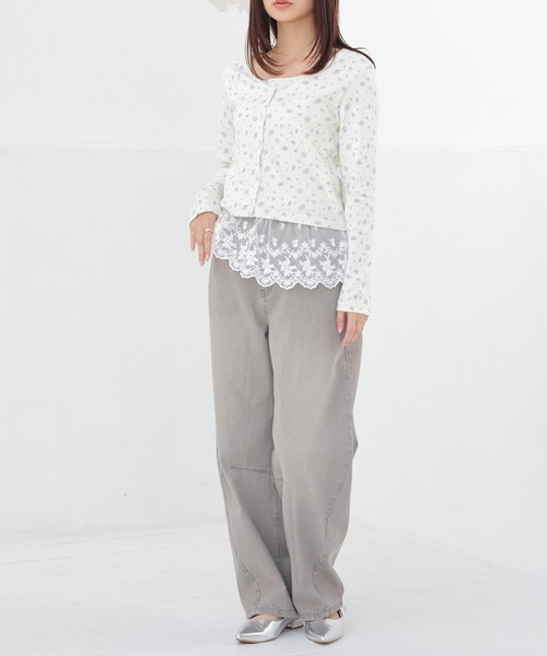 Honeys（ハニーズ）の「カーブパンツ（その他パンツ・レディース・グレー/ピンク/ライトグレー/ブルー系その他・L/LL/M/S/SS）」の18枚目の写真