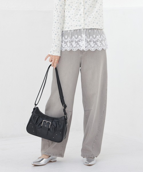 Honeys（ハニーズ）の「カーブパンツ（その他パンツ・レディース・グレー/ピンク/ライトグレー/ブルー系その他・L/LL/M/S/SS）」の20枚目の写真