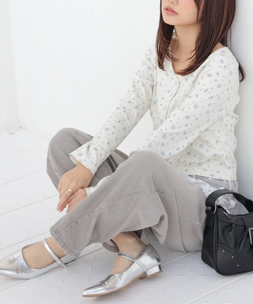 Honeys（ハニーズ）の「カーブパンツ（その他パンツ・レディース・グレー/ピンク/ライトグレー/ブルー系その他・L/LL/M/S/SS）」の21枚目の写真