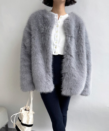 EDIT. FOR LULU | 【GHOSPELL/ゴスペル】Rylee Faux Fur Coat(その他アウター)