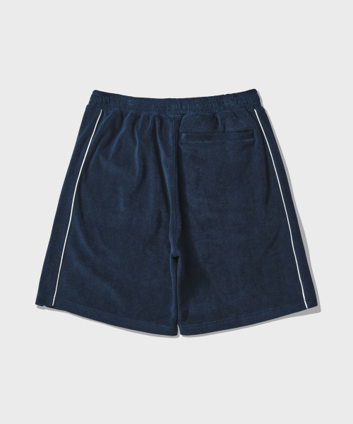 DISCUS ATHLETIC（ディスカス　アスレチック）の「ロゴテリーショーツネイビー（その他パンツ・レディース・その他・LARGE/MEDIUM）」の2枚目の写真