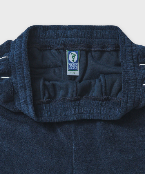 DISCUS ATHLETIC（ディスカス　アスレチック）の「ロゴテリーショーツネイビー（その他パンツ・レディース・その他・LARGE/MEDIUM）」の5枚目の写真