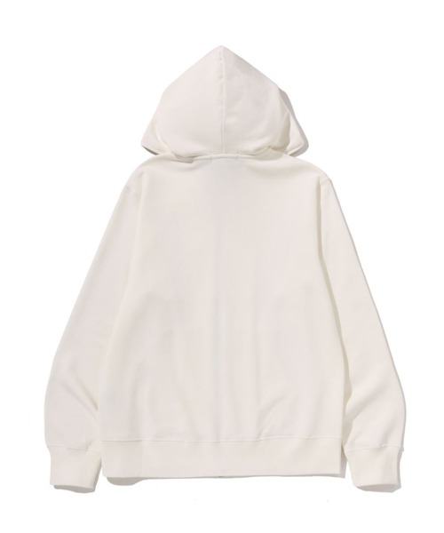 A BATHING APE（アベイシングエイプ）の「ONE POINT REGULAR FIT FULL ZIP HOODIE（パーカー・メンズ・グレー/アイボリー/ブラック/グリーン・MEDIUM/SMALL/X-LARGE/XX-LARGE/LARGE）」の5枚目の写真