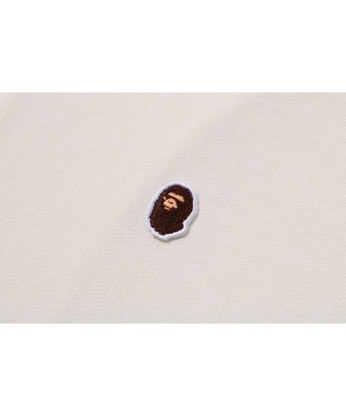 A BATHING APE（アベイシングエイプ）の「ONE POINT REGULAR FIT FULL ZIP HOODIE（パーカー・メンズ・グレー/アイボリー/ブラック/グリーン・MEDIUM/SMALL/X-LARGE/XX-LARGE/LARGE）」の9枚目の写真