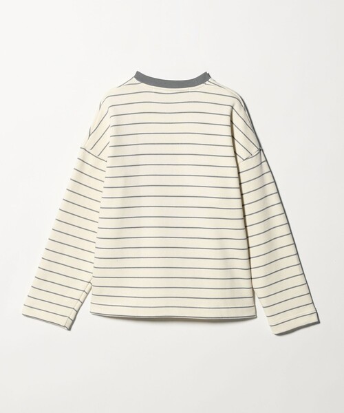 CITEN（シテン）の「＜CITEN＞ボーダーリンガースウェット（スウェット・メンズ・ブラック/ライトグレー・M/L）」の14枚目の写真