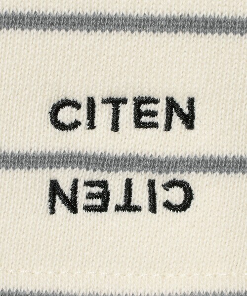 CITEN（シテン）の「＜CITEN＞ボーダーリンガースウェット（スウェット・メンズ・ブラック/ライトグレー・M/L）」の18枚目の写真