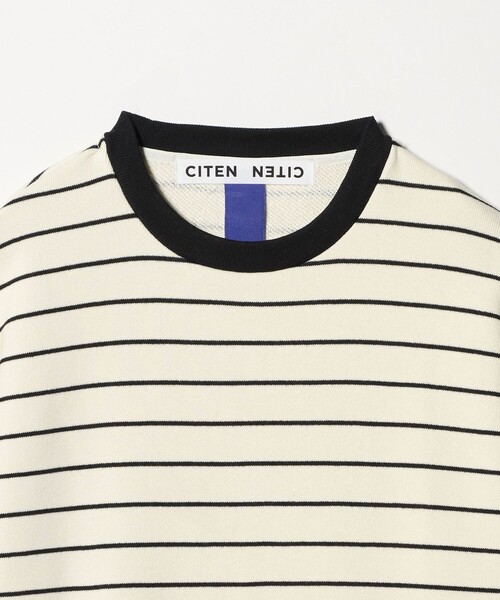 CITEN（シテン）の「＜CITEN＞ボーダーリンガースウェット（スウェット・メンズ・ブラック/ライトグレー・M/L）」の22枚目の写真
