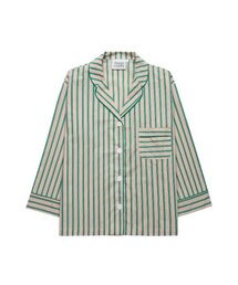 SNAPPY CUDDLE（スナッピーカードル）の「Chilling Stripe Pajama Set (Green)（ルームウェア/パジャマ）」