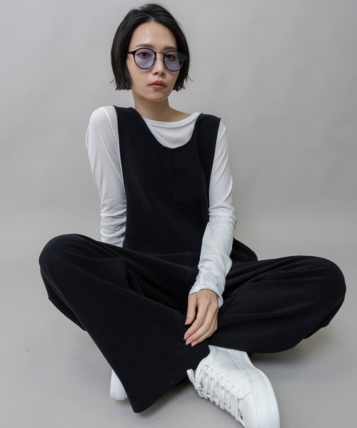 Munich（ミューニック）の「シンボストンフレームサングラス（サングラス・レディース・ベージュ/ブラック/ライトグリーン/ブラウン・FREE）」の18枚目の写真