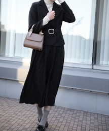 スカート セットアップ テーラード ジャケット」に該当する