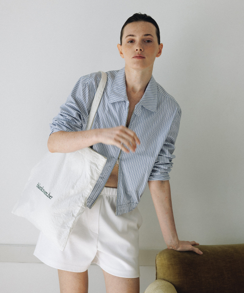 スウェットショーツ_ホワイト