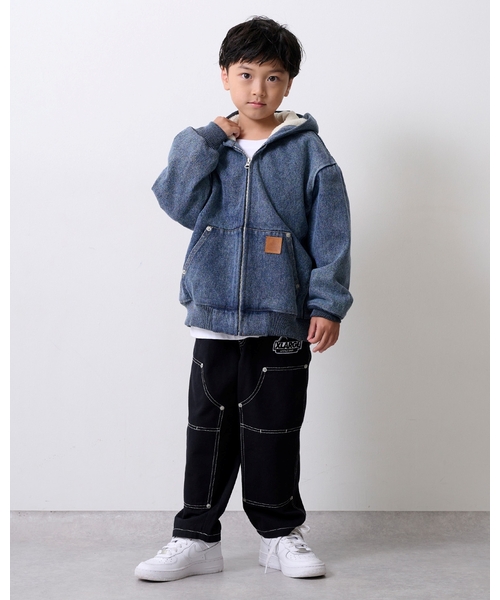 XLARGE KIDS（エクストララージキッズ）の「カーゴパンツ（その他パンツ・キッズ・ブラック/ブルー/ブラウン・140cm/90cm/130cm/110cm/100cm/120cm）」の2枚目の写真
