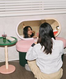 SAHIR（サヒール）の「【SAHIR サヒール】Half-length mirror ハーフミラー（家具）」