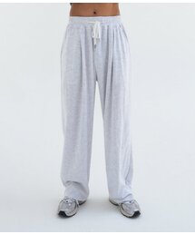 CONCHWEAR（コンチウェア）の「エッセンシャルラインリラックスワイドパンツ（バックメランジ）（スウェットパンツ）」