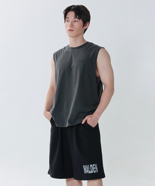 MALDEN(モールデン)の「クラックバミューダパンツ7部(その他パンツ・メンズ・ブラック・MEDIUM/LARGE/X-LARGE)」の3枚目の写真
