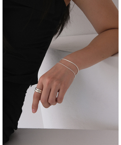 ANOTHERLAYER（アナザーレイヤー）の「Matt Easy Ring - Silver (silver925)（リング・レディース・その他・FREE）」の2枚目の写真