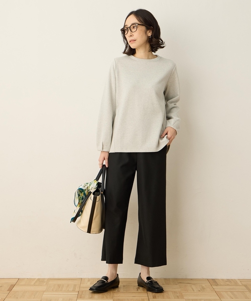 DECOY SINCE 1981(デコイシンスイチキュウハチイチ)の「ラメ裏起毛ポンチプルオーバー(Tシャツ/カットソー・レディース・ブラック/グレー・M/L/LL)」の10枚目の写真