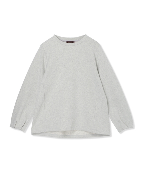 DECOY SINCE 1981(デコイシンスイチキュウハチイチ)の「ラメ裏起毛ポンチプルオーバー(Tシャツ/カットソー・レディース・ブラック/グレー・M/L/LL)」の14枚目の写真