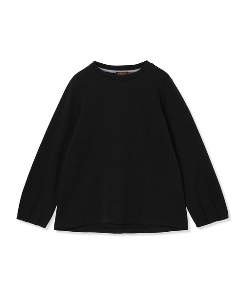 DECOY SINCE 1981(デコイシンスイチキュウハチイチ)の「ラメ裏起毛ポンチプルオーバー(Tシャツ/カットソー・レディース・ブラック/グレー・M/L/LL)」の21枚目の写真