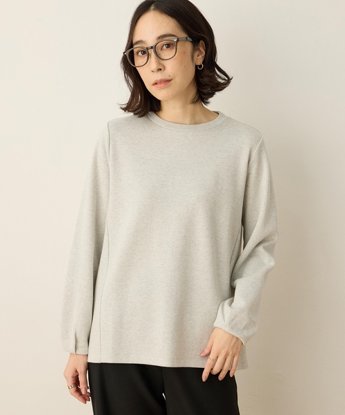 DECOY SINCE 1981(デコイシンスイチキュウハチイチ)の「ラメ裏起毛ポンチプルオーバー(Tシャツ/カットソー・レディース・ブラック/グレー・M/L/LL)」の22枚目の写真