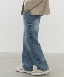 DECET（デケト）の「Mid Rise Wide Jeans DCPT027HLBlue（デニムパンツ）」