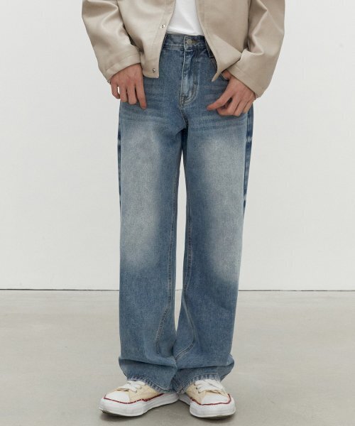 DECET(デケト)の「Mid Rise Wide Jeans DCPT027HLBlue(デニムパンツ・レディース・その他・34/32/30/26/28)」の7枚目の写真